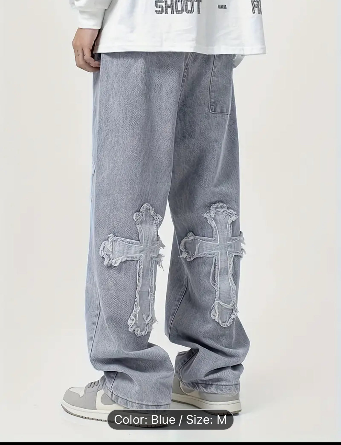 Men's Cross Patch Jeans